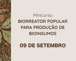Biorreator popular para produção de bioinsumos